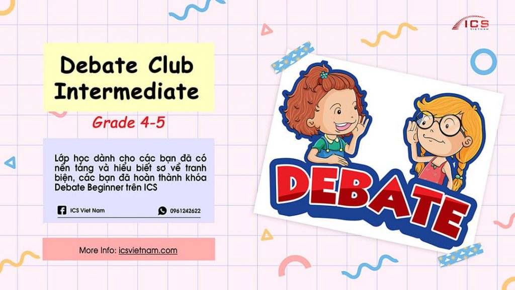 Debate Club Intermediate - Grade 4-5