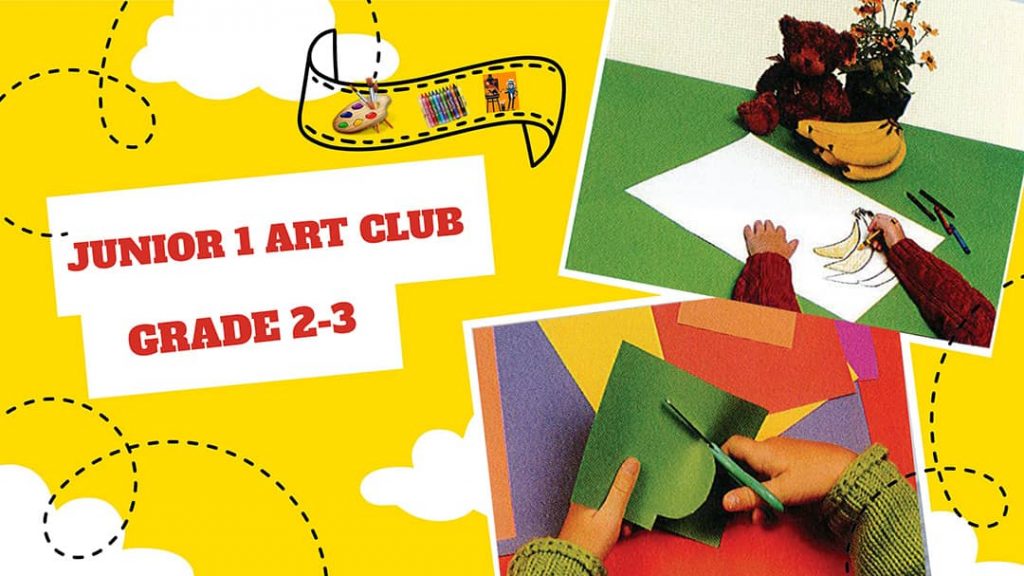 Junior 1 Art Club - Grade 2-3 banner