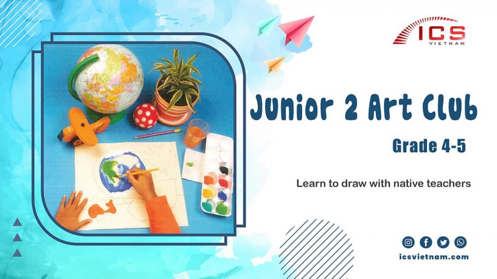 Junior 2 Art Club - Grade 4-5 banner