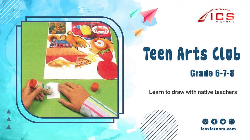 Teen Arts Club - Grade 6-7-8 Banner