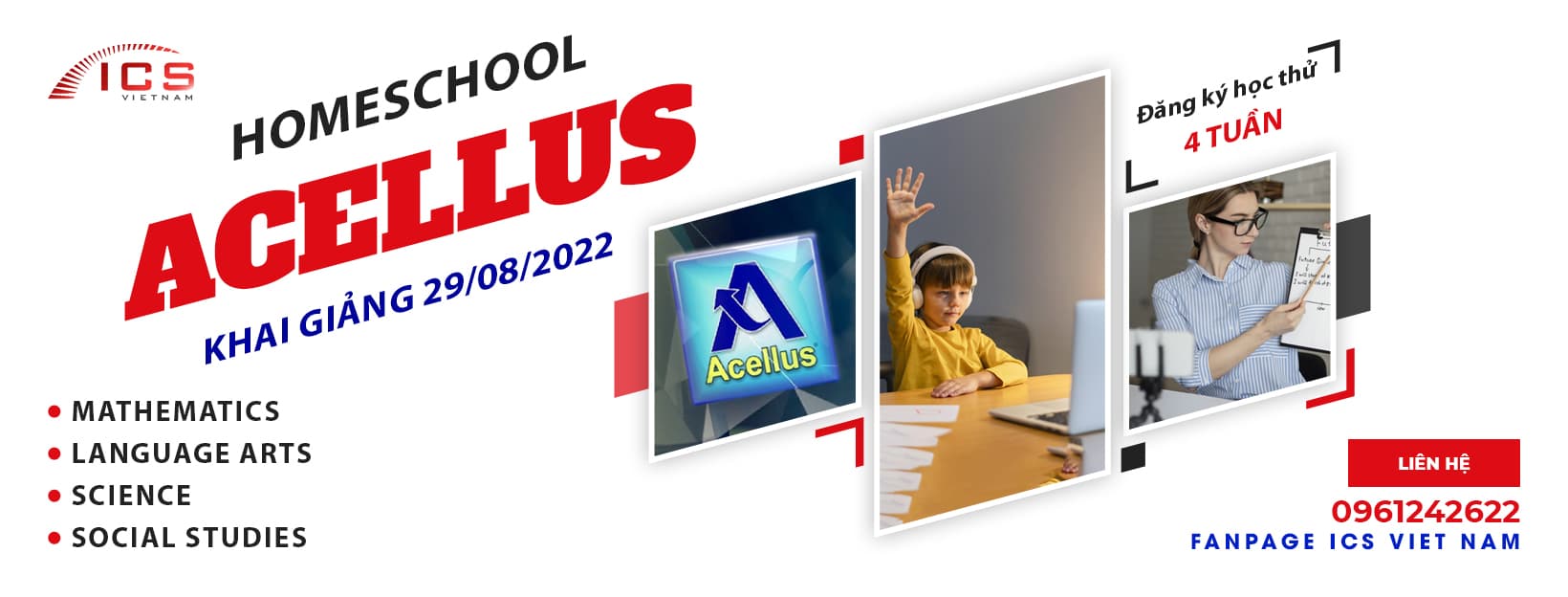 Khai giảng lớp homeschool Acellus ngày 29-08-2022